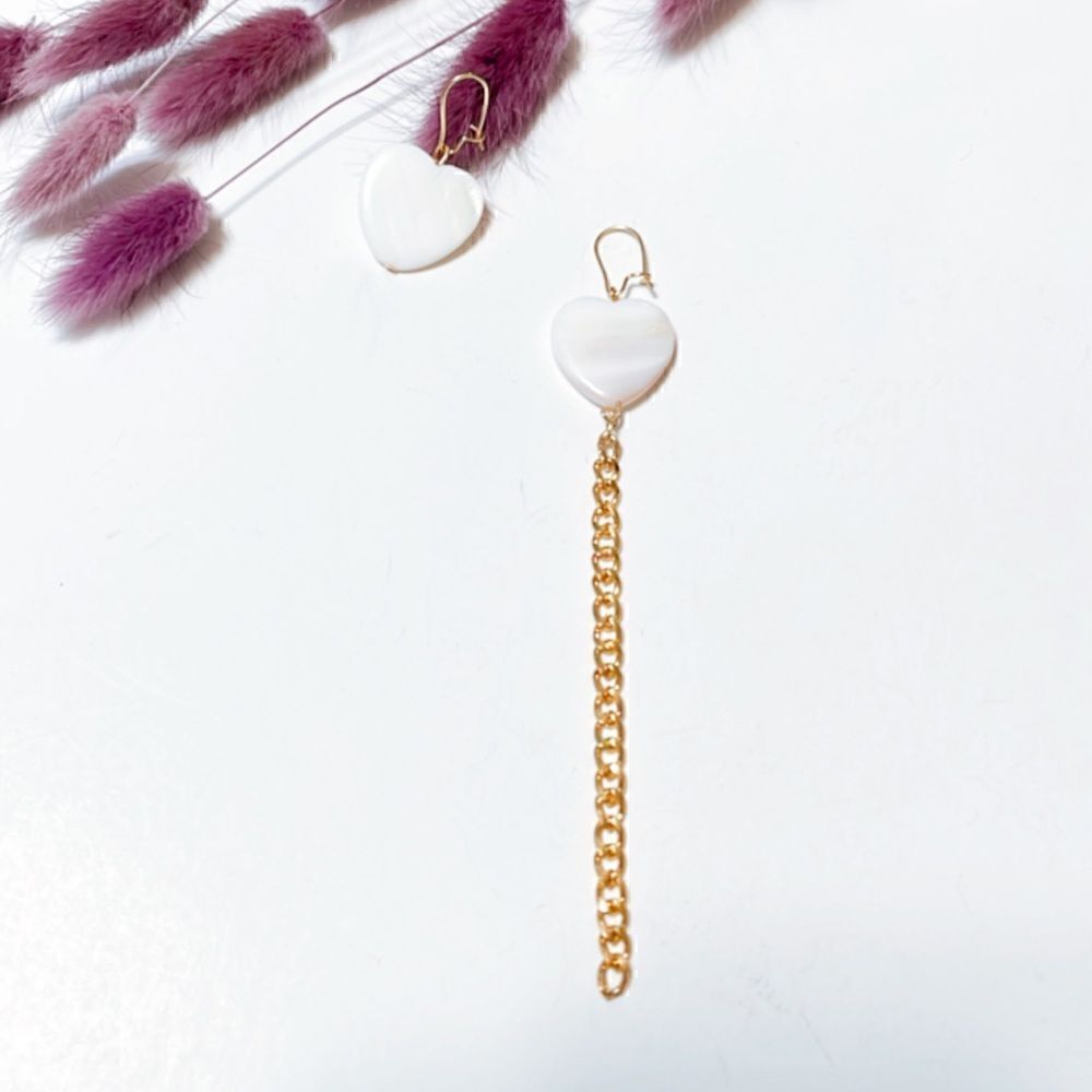 Heart earrings R 439